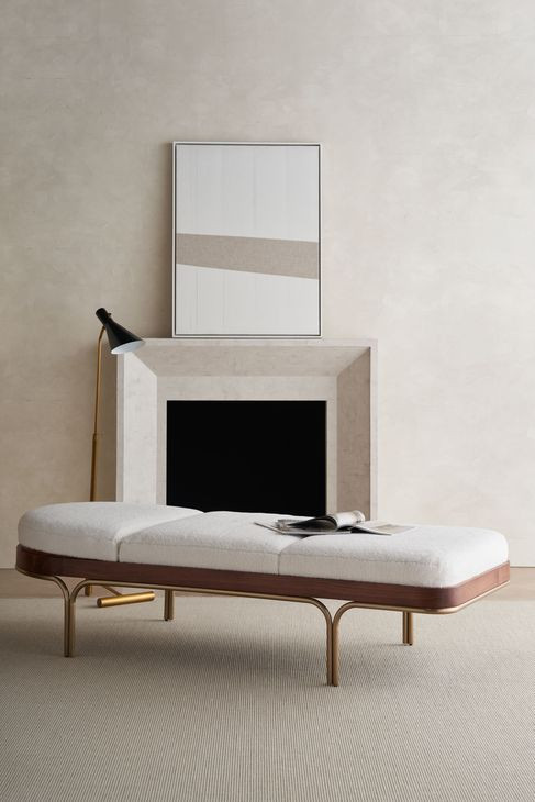 Rhythm Beige 76" Chaise