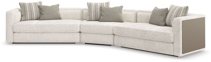 Unity Cream Performance Fabric Sectional