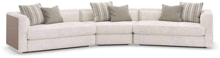 Unity Cream Performance Fabric Sectional