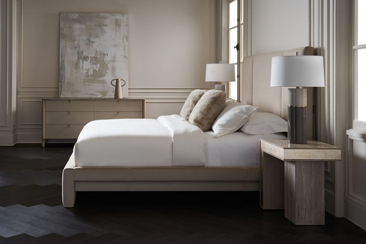 Balance Putty Upholstered King Platform Bed