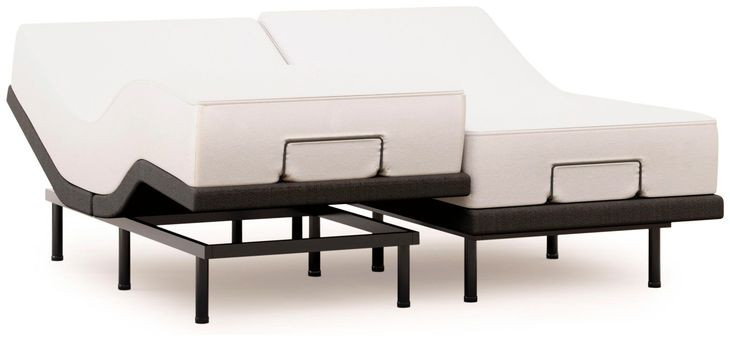 Comfort Premier Adj Base Black Split California King Adjustable Base