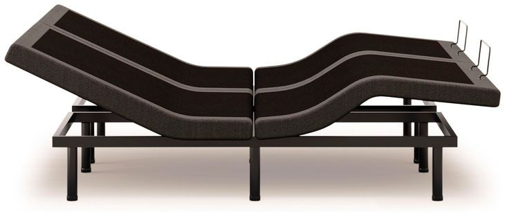 Comfort Premier Adj Base Black Split California King Adjustable Base