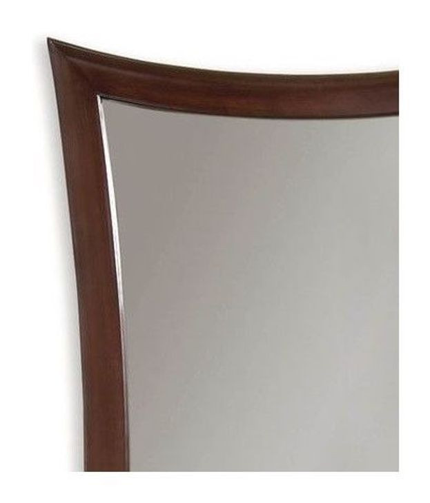 Hour Glass Merlot Rectangular Floor Mirror