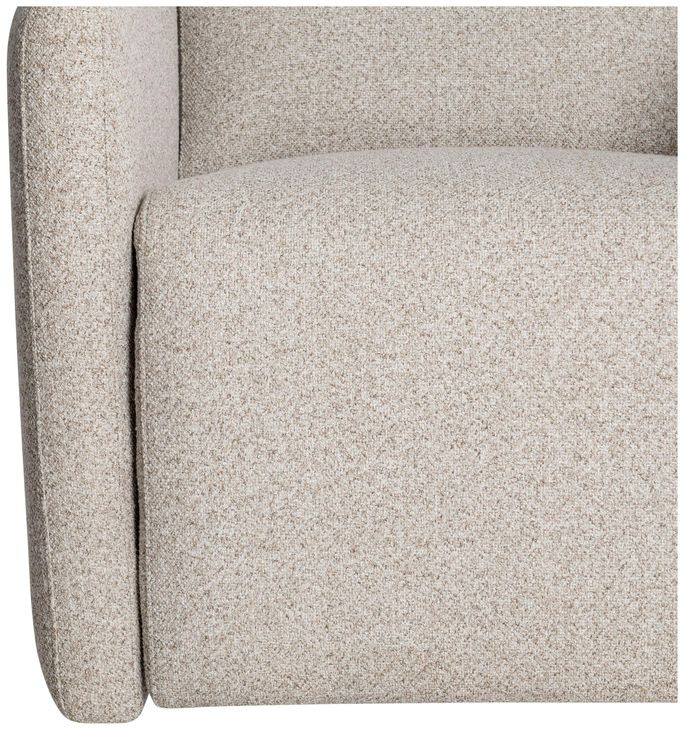Livvy Beige Power Motion Swivel Chair