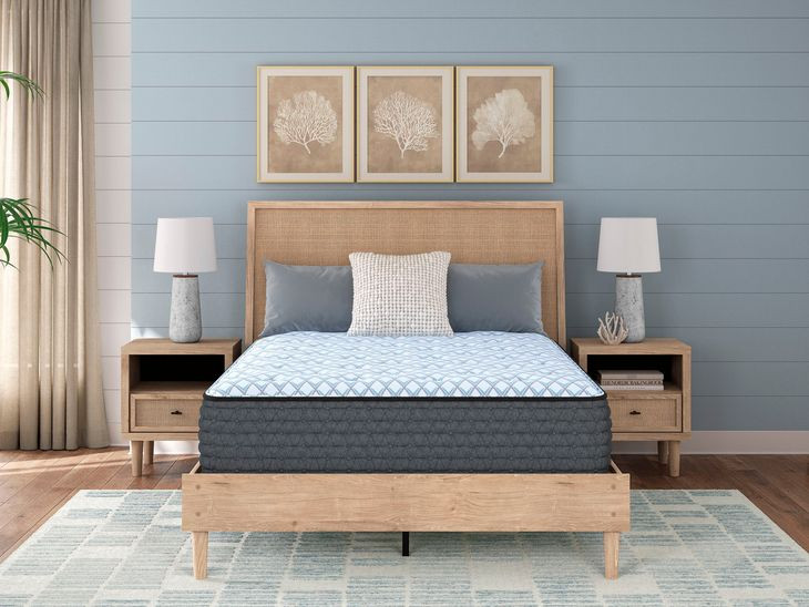 Destin Cove Plush Blue Twin Mattress