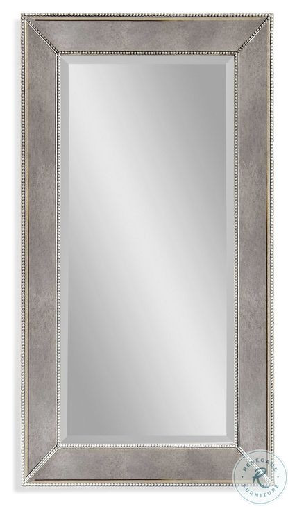 Beaded Antique Large Wall Mirror