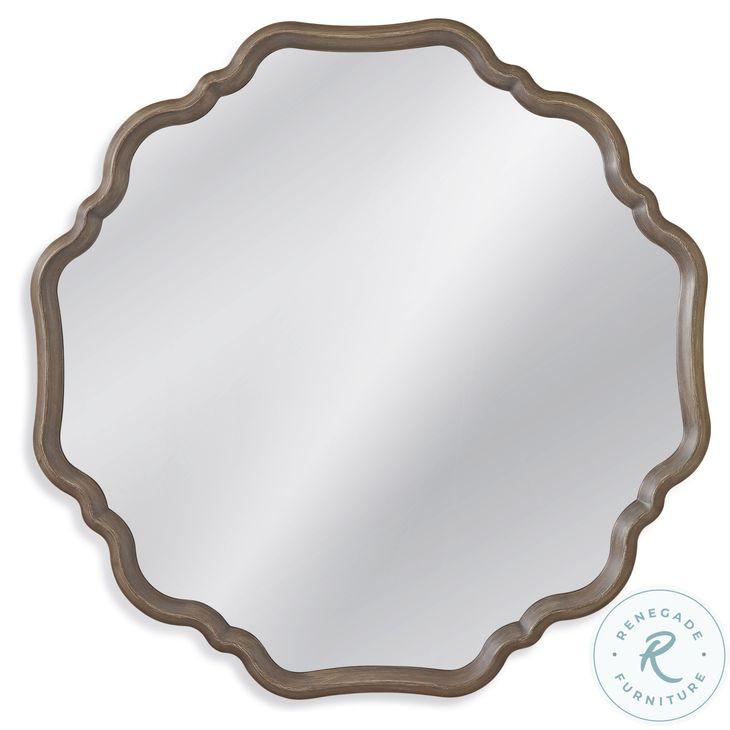Davenport Grey 40" Wall Mirror