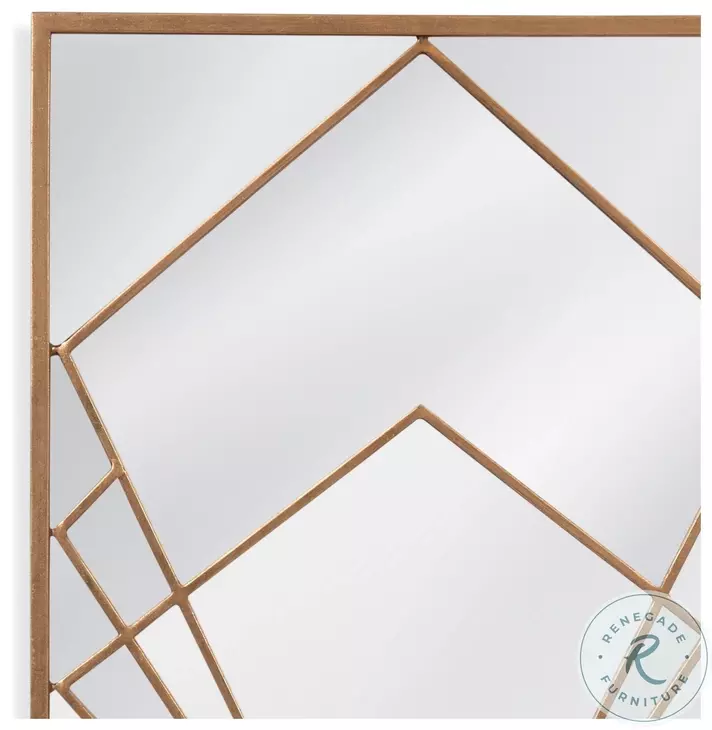Jase Gold Wall Mirror