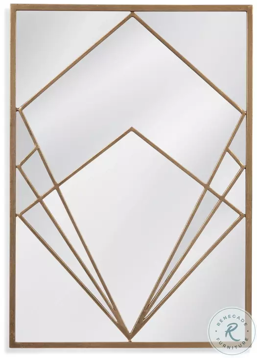 Jase Gold Wall Mirror