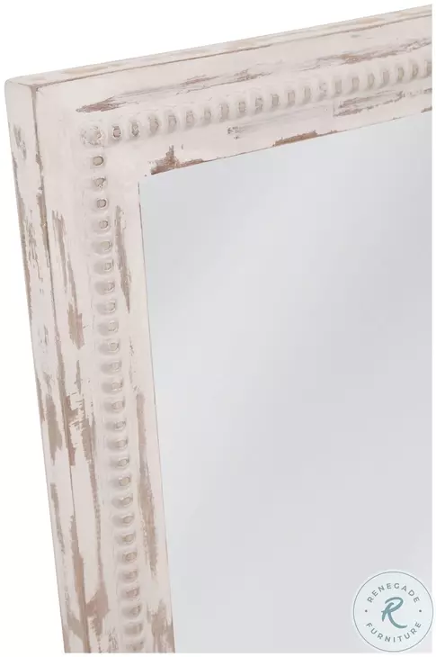 Tuolumene Antique White Wall Mirror