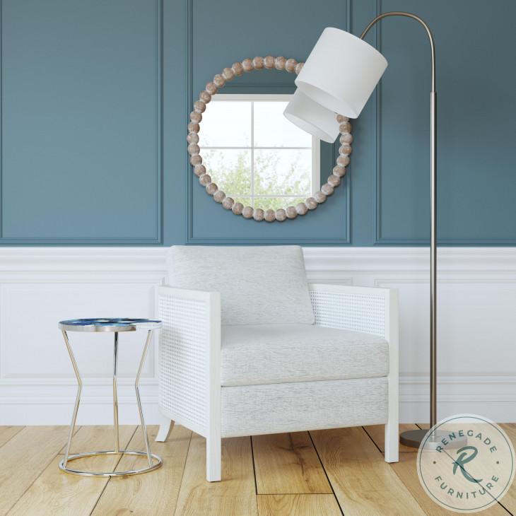 Zeena Whitewash Wall Mirror From Bassett Mirror Coleman Furniture