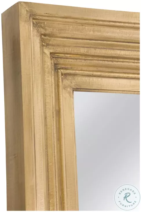 Queenie Brass Floor Mirror