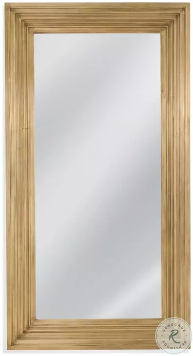 Queenie Brass Floor Mirror
