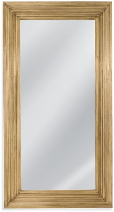 Queenie Gold Rectangular Floor Mirror