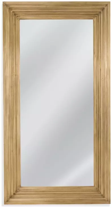 Queenie Gold Rectangular Floor Mirror