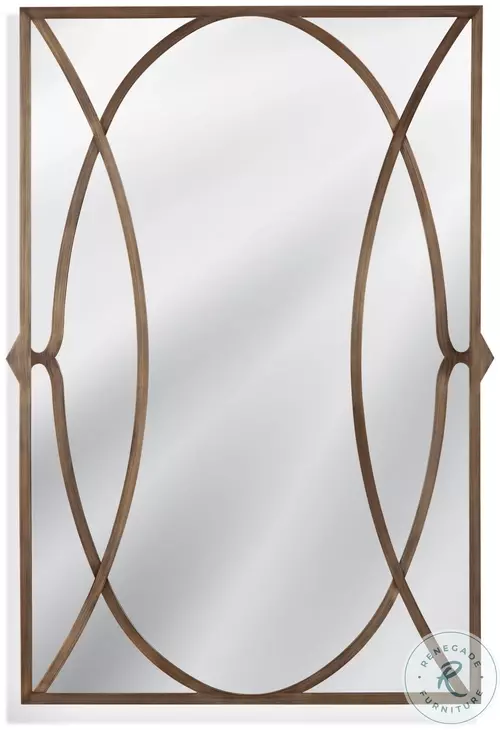 Lattice Bronze Wall Mirror