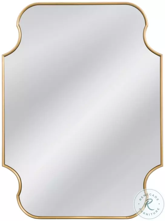 Lyenda Gold Leaf Wall Mirror