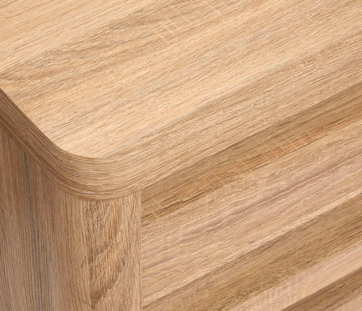 Brentwood Heights Provincial Brown 6 Drawer Dresser with Rectangular Mirror