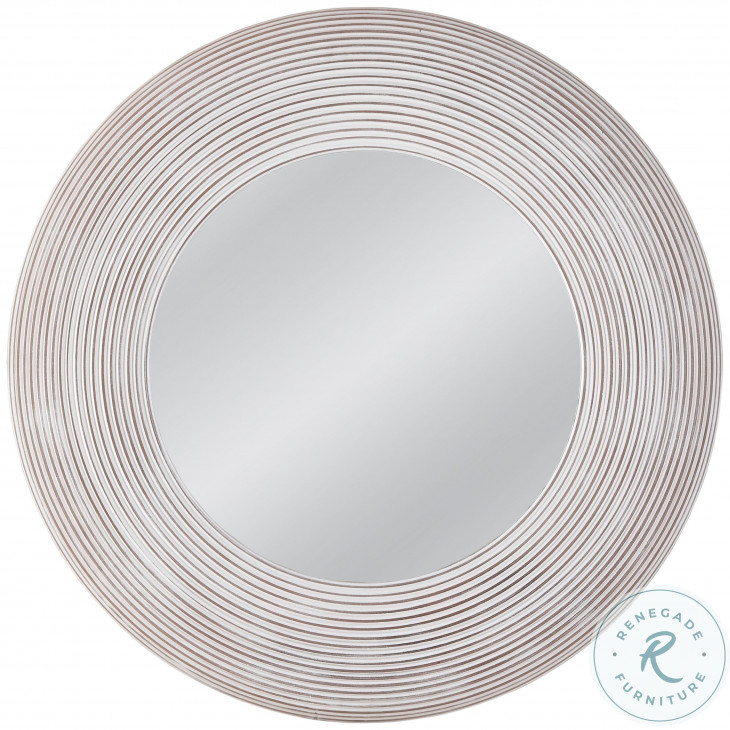 Spin Whitewash Wall Mirror From Bassett Mirror Coleman Furniture