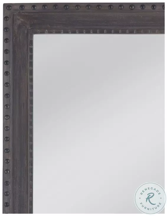 Shiva Dark Gray Wall Mirror