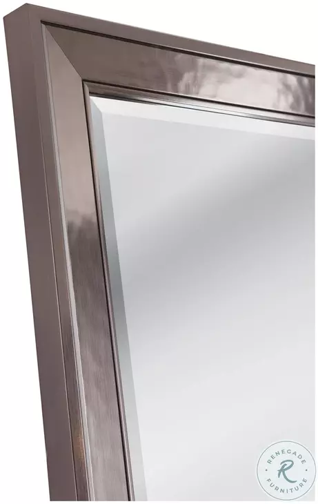 Sophie Sleek Silver Floor Mirror