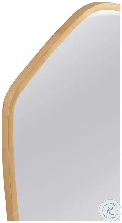 Chari Gold Leaf Wall Mirror