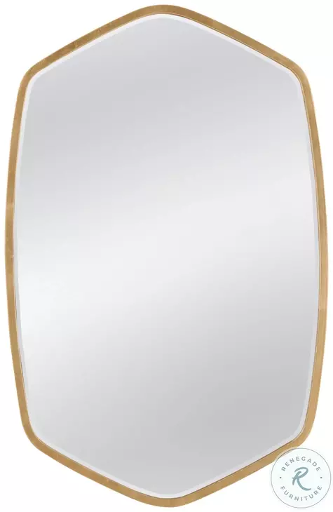 Chari Gold Leaf Wall Mirror