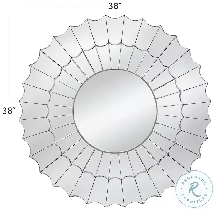 Stringer Silver Wall Mirror