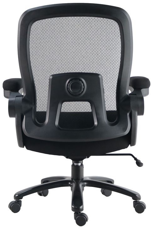 DC 603 BLK Black Upholstered Mesh Desk Chair