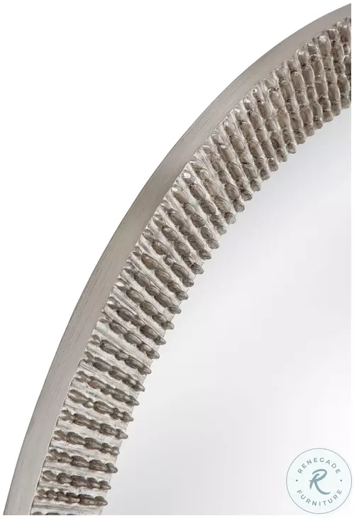 Beatrice Antique Silver Leaf Wall Mirror