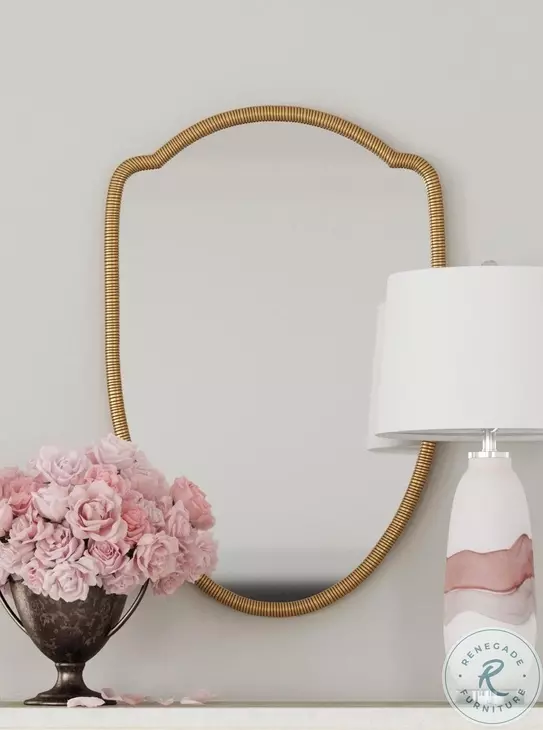 Miles Brass Wall Mirror