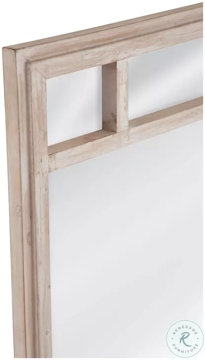 Loudon Whitewash Wall Mirror