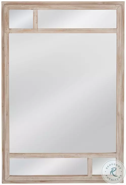 Loudon Whitewash Wall Mirror