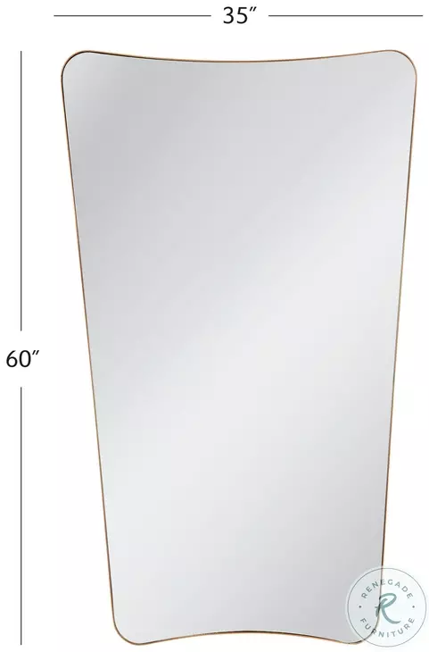 Garcia Gold Leaf Wall Mirror