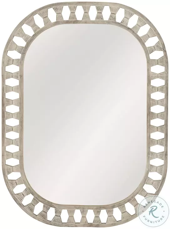 Enya Whitewash Wall Mirror