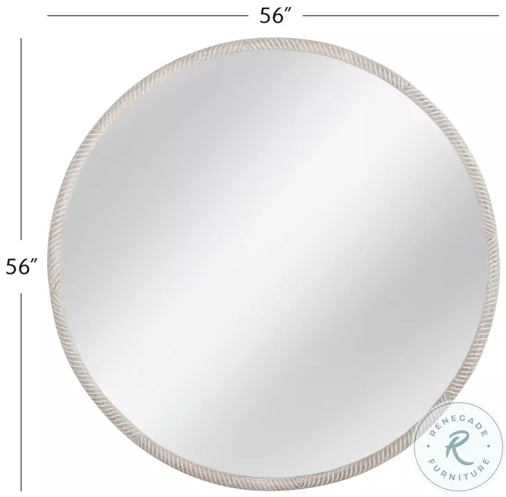 Bechet Whitewash Wall Mirror