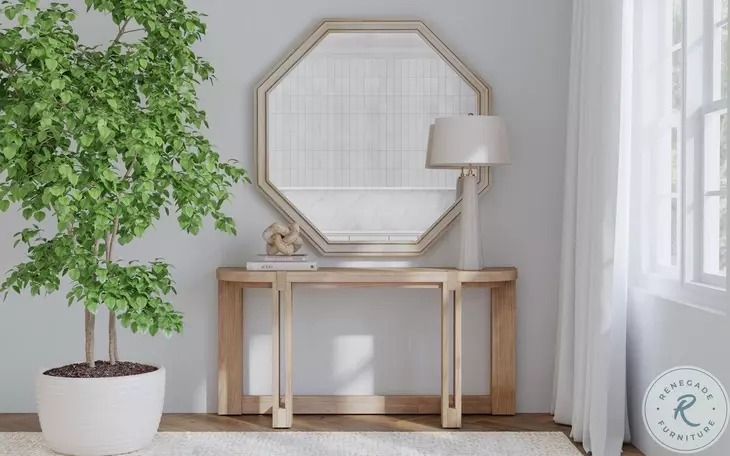 Holiday Plated Silver Wall Mirror