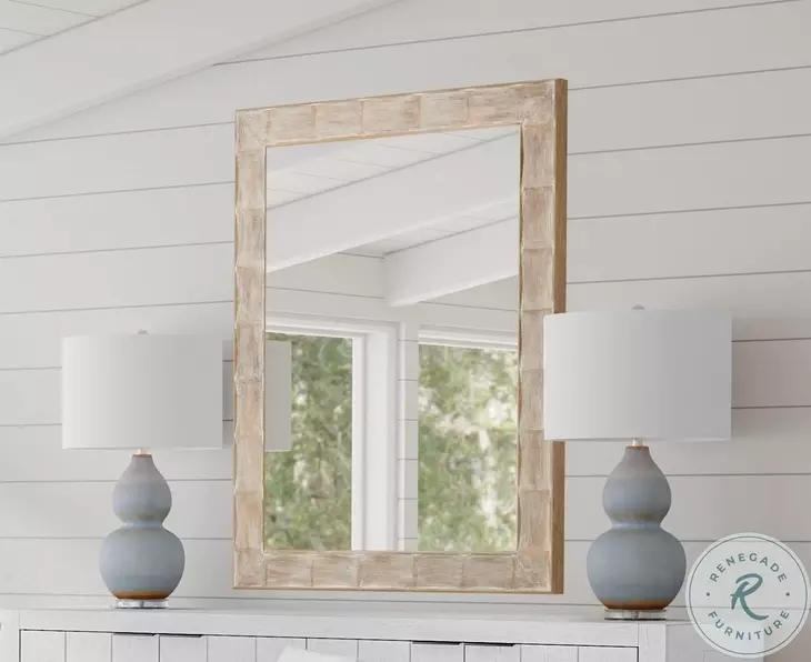 Guyton Whitewash Wall Mirror