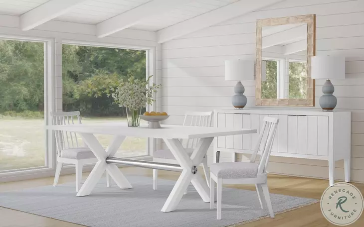 Guyton Whitewash Wall Mirror