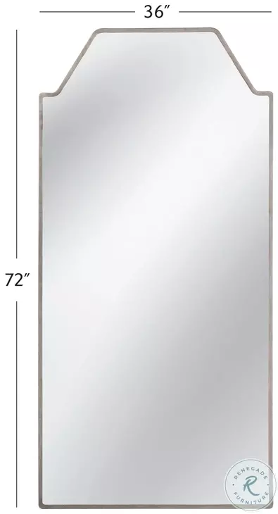 Annabelle Silverleaf Floor Mirror