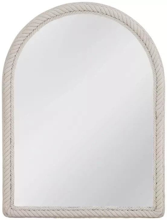 Nichols White Arched Wall Mirror