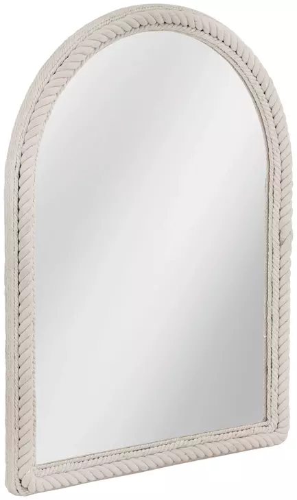 Nichols White Arched Wall Mirror