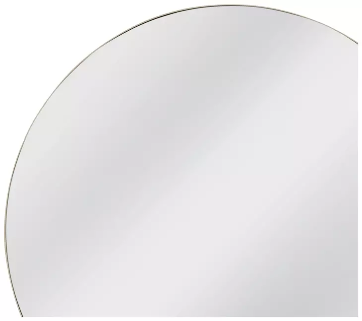 Eltham Silver Round Wall Mirror