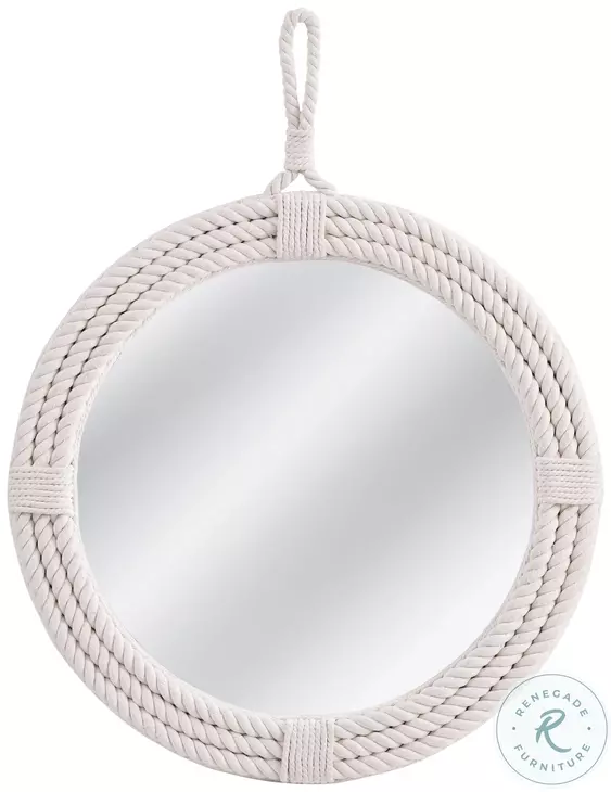 Guedry Natural Rope Wall Mirror