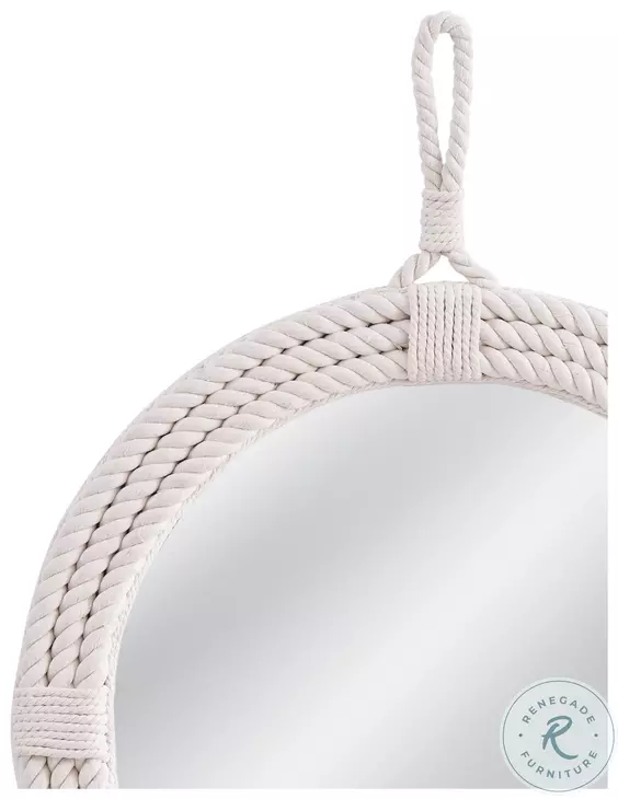 Guedry Natural Rope Wall Mirror