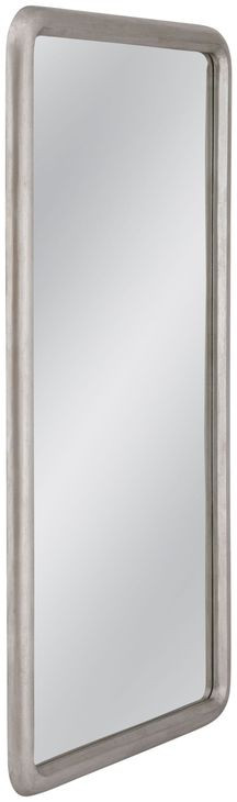 Berylon Silver Rectangular Floor Mirror
