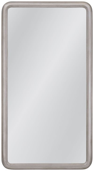 Berylon Silver Rectangular Floor Mirror