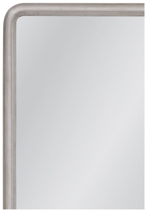 Berylon Silver Rectangular Floor Mirror