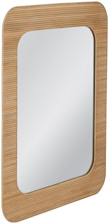 Wilson Natural Rectangular Wall Mirror