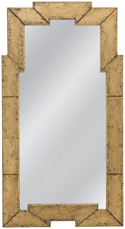 Metouro Ant Gold Rectangular Floor Mirror